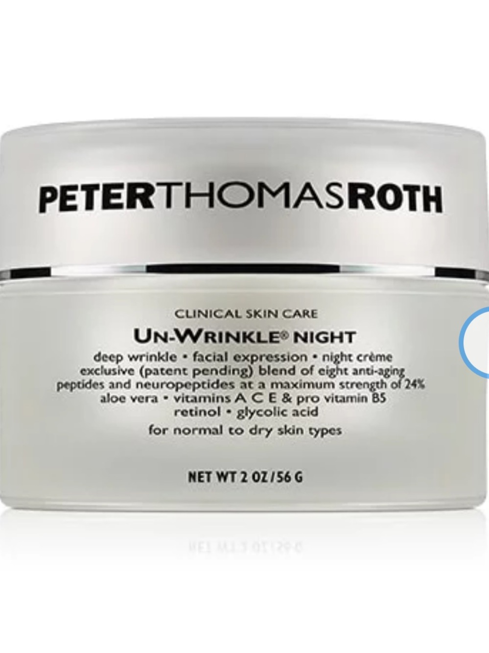 Peter Thomas Roth Super Size Un-Wrinkle Night Cream 2oz/60ml